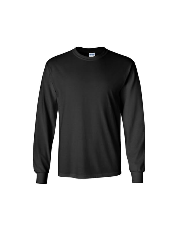 Gildan Men's Preshrunk Taped Neck Heavy Rib Knit T-Shirt
