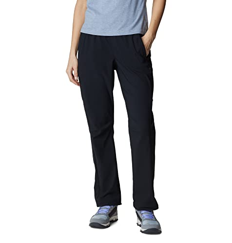 Columbia Leslie Falls Pant, Pantalones De Senderismo Y Trekking para Mujer, Black, Talla S/R