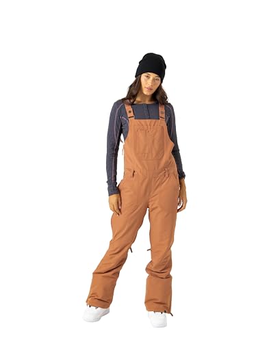 Roxy Rideout Snow Pantalon à Bretelles pour Femme noir coupe slim étanche