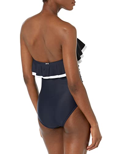 Tommy Hilfiger Women's Bandeau One Piece Swimsuit2