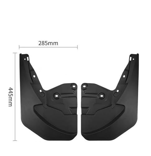 Guardabarros salpicaderas Lexus GX 2024-2025: accesorios de protección exterior 4