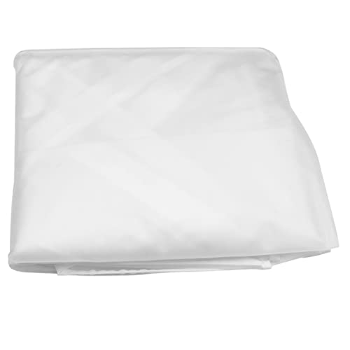 OKUMEYR 1Pc Transparent Hanging Dust Suit Bag for Wardrobe Use Widened Protective Cover for Clothes Drop Design for Dress and Suit Storage