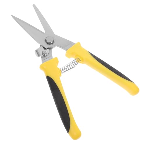 SEWACC Cizalla Multiusos Para Chapa Metálica Cortador De Acero Inoxidable Mango Antideslizante Función Ahorradora De Mano De Obra Uso Industrial 1 Unidad