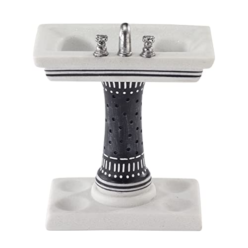 Image of Avanti Linens - Bathroom Accessories, 4pc Set Including Matching Tumbler, Toothbrush Holder, Soap Dish, & Soap Dispenser, Modern Home Decor (Bath Icons Collection)