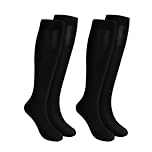 Losvcbcx (2/4/6/7 Pairs Compression Socks for Women & Men 15-20 mmHg is Best Athletic & Medical for Running Flight Travel Nurses