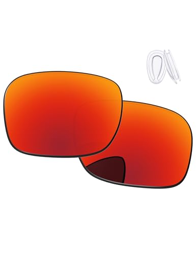 Image of Replacement Lenses & Nose Pieces for Oakley Holbrook Metal OO4123 55mm - Precision Fit, UV Block & Impact Resistant