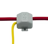 AlphaO Quick Splice Snap Wire Connector - Self-Stripping Electrical Butt Connector Terminal Kit No C