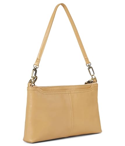 Image of HOBO Darcy Leather Convertible 3-in-1 Crossbody Bag with Removable & Adjustable Strap, Exterior Phone Slip Pocket