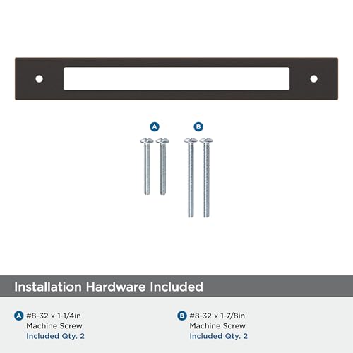 Image of Amerock Medora 7-9 /16 inch Oil-Rubbed Bronze Backplate