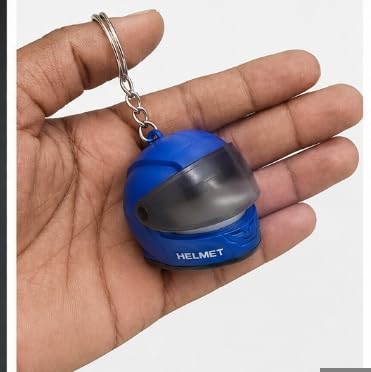 Helmet LED Keychain Light, Cute Compact and Super Bright, Flip On/Off, Easy to Carry (1Pcs) Available colour will send-image-22