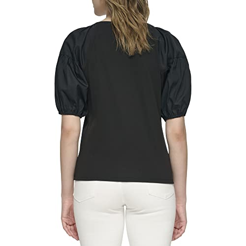 Image of Calvin Klein Womens Short Sleeve Knit
