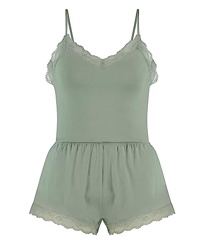 Hunkemöller Pyjama-Set - Iceberg Green - L