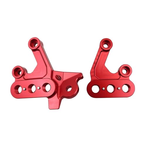 バイク用フットレスト セグウェイ X160 X260用 サーロン ライトビー XS 電動バイク用フットペグレスト(Red)