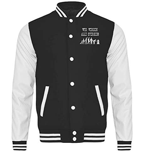 Veste de survêtement College noire blouson de sport taille S original