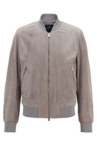 Preisvergleich Produktbild BOSS Herren T-Akison Blouson aus edlem Veloursleder
