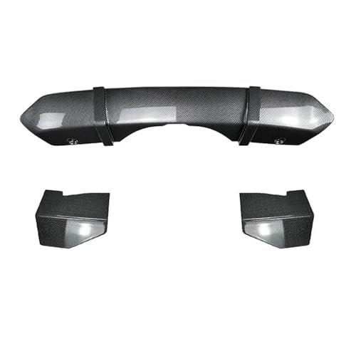 Becquet de lèvre avant pour BMW X5 F15 M-Tech look carbone 2014-2018