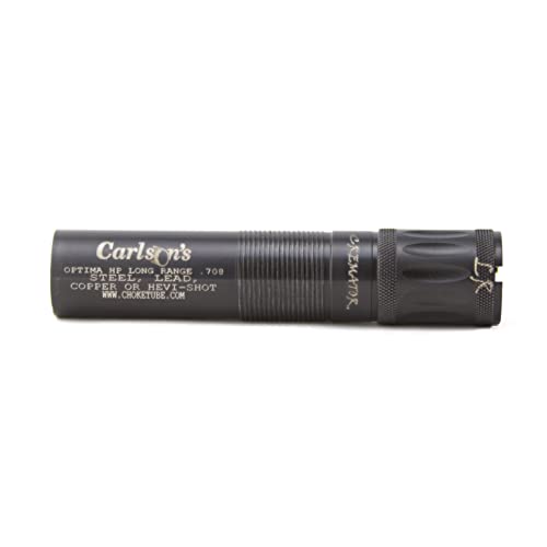 CARLSON'S Choke Tubes 12 Gauge for Beretta Optima HP [ Long Range | 0.708 Diameter ] Stainless Steel | Cremator Non-Ported Waterfowl Choke Tube | Made in USA