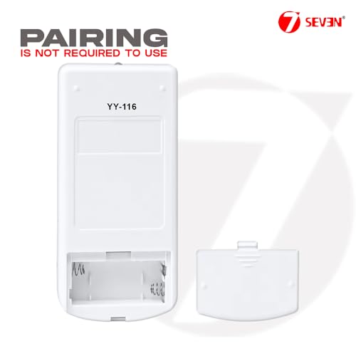 Image of 7SEVEN Compatible with Lloyd AC Remote Control Model 116 Suitable for 1 1.5 2 Ton Split and Window Air Conditioner - Match Each Key by Key Exactly with Existing AC Remote Function