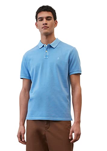 Marc O'Polo Men's M22226653000 Poloshirt, Short Sleeve, Rib Detail