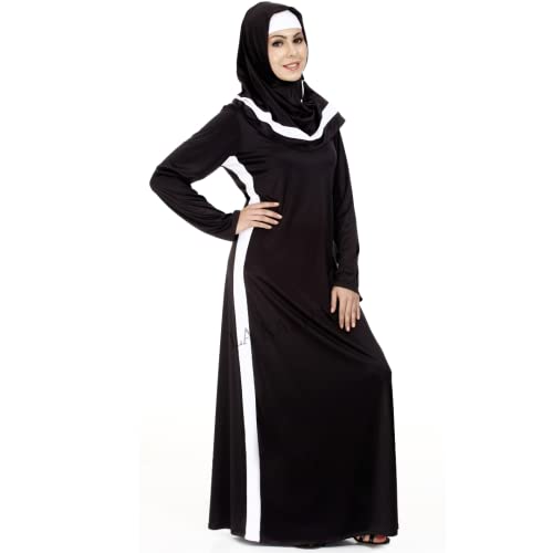 Abaya et hijab en poly tricot LA KASHA : le vêtement de sport premium