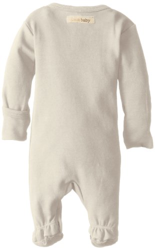 L'ovedbaby baby-girls Organic Baby Snap Footie2