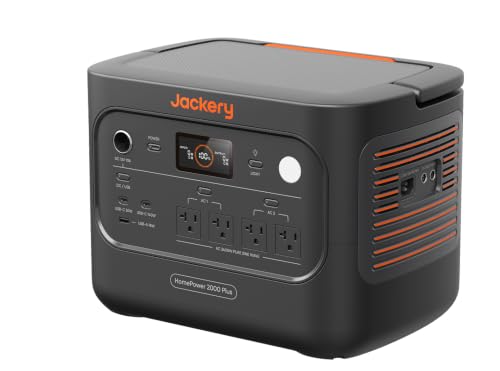 Image of Jackery HomePower 2000 Plus v2 Power Station, 2048Wh, 2400W AC Output