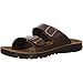 BIRKENSTOCK Bilbao Birko-Flor - Sandali da uomo, marrone scuro, 44 EU