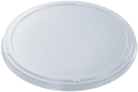 Central Chemical M280 Disposable Sushi Tub Lids, HS Tubs, Lids, Pack of 10, Size: Approx. 11.3 x 11.3 x 0.8 inches (28.6 x 28.6 x 2 cm)