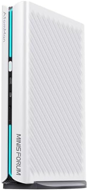 MINISFORUM G1 Pro Mini PC AMD Ryzen 9 8945HX(16C/32T, up to 5.4GHz) 32GB DDR5 1TB PCIe4.0 SSD Desktop Computer, 2xHDMI|2xDP2.1|DP1.4 Outputs, 5G LAN, WiFi7, BT5.4, RTX 5060 Graphics Gaming PC