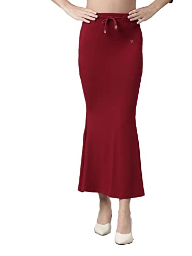 Image of TWIN BIRDS Saree Shapewear for Women | Super Soft Viscose Elastane Saree Petticoat Skirt | Stretchable & Comfortable SareeShaper