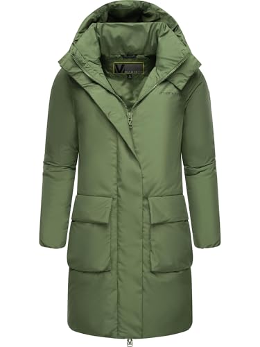 Women's Winter Coat with Hood Weather-Resistant, Long Puffer