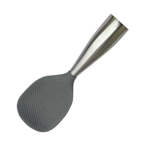 Cuchara de arroz, cuchara de arroz, cuchara de arroz antiadherente, utensilios de cocina multifuncionales, accesorios de cocina resistentes al calor para sartenes, ollas soperas