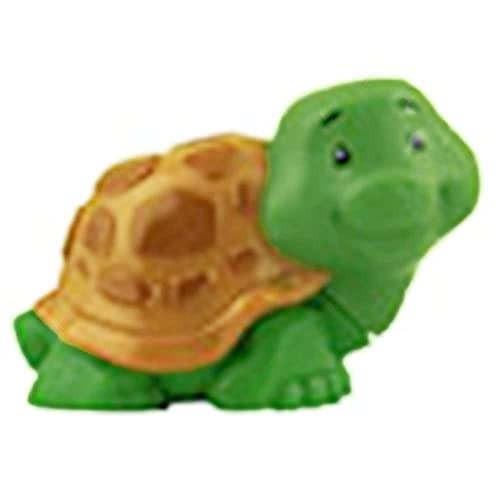 Figurine tortue Fisher-Price verte et marron pièce de rechange GFL22 Safari