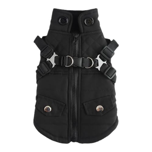 Ropa para cachorros reversible y cortavientos ideal para paseos invernales 2