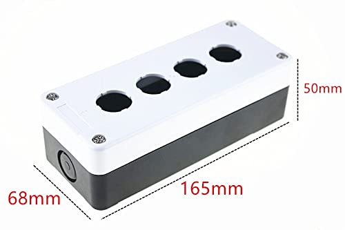 Start Stop Button,Arrow Button,4 Hole Waterproof Button Box and Switch Box Control Box.
