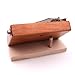 CATIEBYE Kalimba Stand Multipurpose Wooden Instrument Accessory Portable Display Rack for Thumb Piano and Ocarina