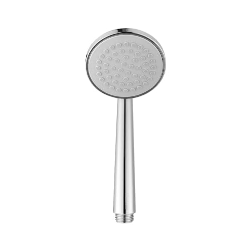 Image of HomeWorks Rado ABS Plastic Multi-Function Rain And Mist Spray Hand Shower Head For Bathroom - Chrome Finish (Pack of 2)