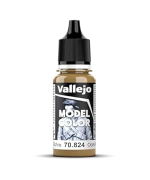 Vallejo Model Color 17 ml Acrylic Paint - German Cam Orange Ochre