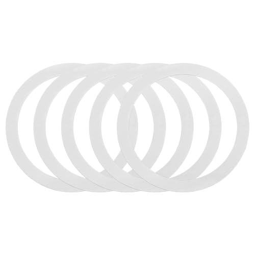 Anillos adaptadores magnéticos uxcell blancos para conversión de cargador inalámbrico en fundas