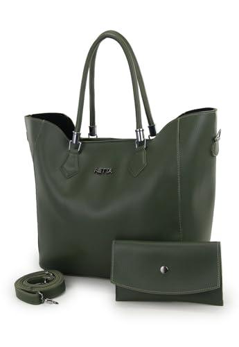 Bolsa Sacola Transversal e Necessarie Retta (Verde)