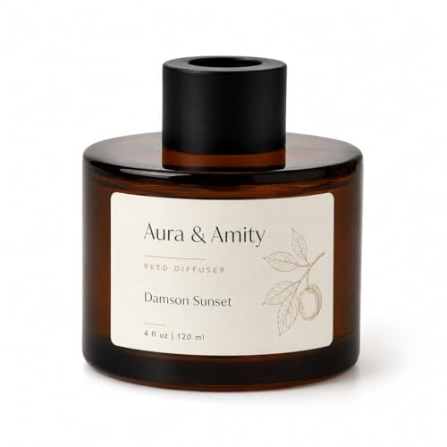 Diffuser Set Aura & Amity Damson Sunset 4 oz miniatura 1
