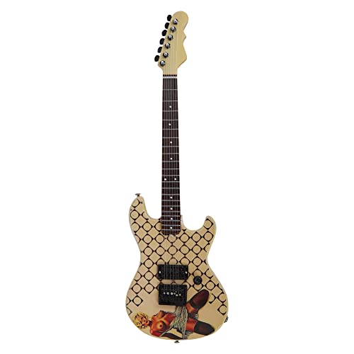 Jerry Cantrell Miniature Guitar Replica – Cadeaux de musique – Échelle 1/4 ornementale faite à la main – Boîte d’affichage - Les Beatles, Paul McCartney, John Lennon, RIngo Starr, George Harrison Jerry Cantrell Miniature Guitar Replica - Cadeaux de musique - Échelle 1/4 ornementale faite à la main - Boîte d’affichage – Image 4