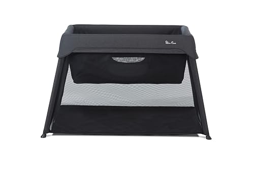 Image of Silver Cross Slumber Sleep & Go 3 in 1 Travel Crib - Multi Use, Converts Newborn Bassinet to Crib to Playard - Portable, Lightweight, Easy to Pack with Comfortable Mattress, for Infants to Toddlers