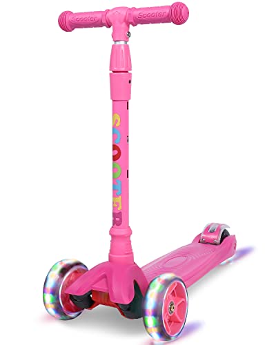 LOL-FUN Scooter for Kids Ages 3-5 Years Old Toddlers with