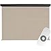 Keystone Fabrics 6 X 8 Regal Rechargeable Motorized Outdoor Sun Shade W/Protective Valance, Maple