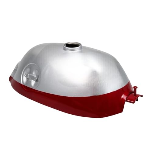 Boîte d'huile et pièces de réservoir carburant rouge argent Monkey Z50