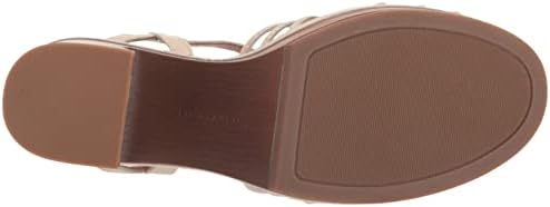 Lucky Brand Women's Ismene Strappy High Heel Sandal Heeled, Vanilla, 8 | Image 3
