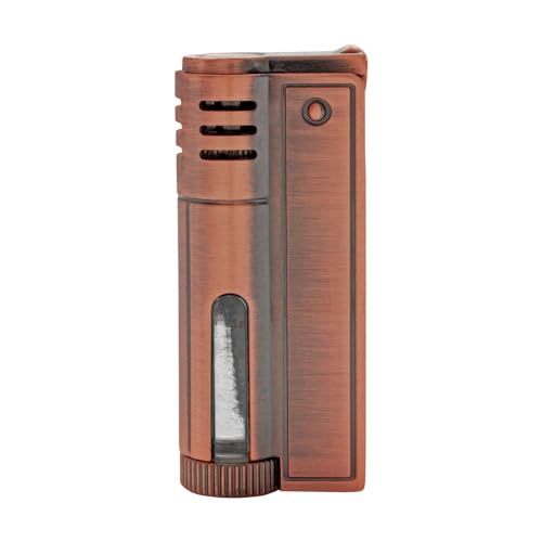 Mechero de metal Rattray's Steam punk Rose Gold duradero de 60 g y tamaño compacto de 6,5 cm 2