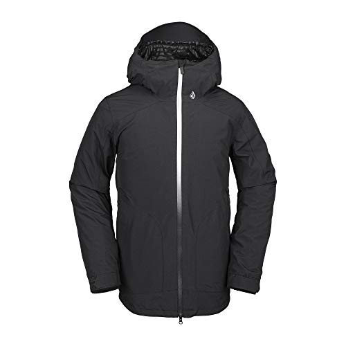 Volcom Men's Resin Gore-tex Snow Jacket, black, Large