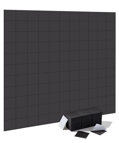 Image of Mr. Pen- Self Adhesive Magnet Square, 110 pcs, Flexible and Extra Thin | 0.8 inchx0.8 inch, Magnetic Square with Adhesive Backing, Perfect for Crafts, DIY Projects & Decorative Magnet